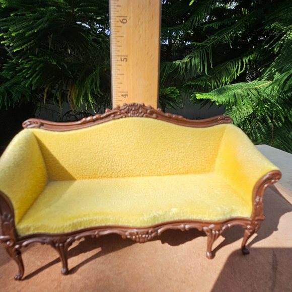 Chippendale Goebel Sofa Dollhouse Miniature 1:12 Scale - Picture 10 of 12